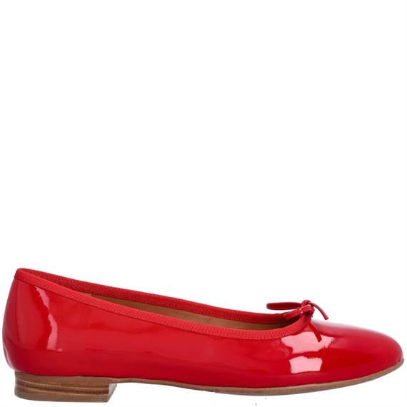 Billi Bi A6020 Ballerina Sko, Red Patent